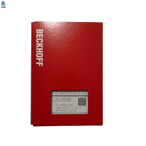 โมดูล PLC EL3058 โมดูลควบคุมอุตสาหกรรม โมดูลอินพุตแบบอะนาล็อก ส่วนประกอบระบบอัตโนมัติทางอุตสาหกรรม การเก็บข้อมูลที่มีความละเอียดสูง - Product Image 1