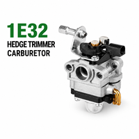 1E32 Auto-Start Heckenschere Vergaser OEM-Ersatzteil 2-Takt Benzinmotor-Teil für Gartenschere & Benzingenerator