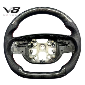 Volante in Vera Fibra di Carbonio V8carbon per Berlingo Ami <span class=keywords><strong>C3</strong></span> C4 C5 <span class=keywords><strong>Aircross</strong></span> 24+, Accessori Auto, Parti Auto, Stile Racing Personalizzato - Product Image 6