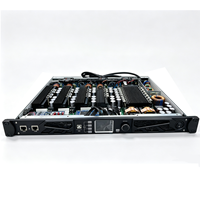Amplificateur de puissance numérique professionnel 1U Classe D 4x1000W (DSP), idéal pour les fêtes et les scènes extérieures ; prend en charge l'OEM/ODM.