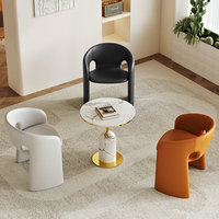 Chaise Rochburg moderne et créative avec cadre en bois pour café, restaurant, loisirs, réception, célébration, négociation en ligne, thème extraterrestre