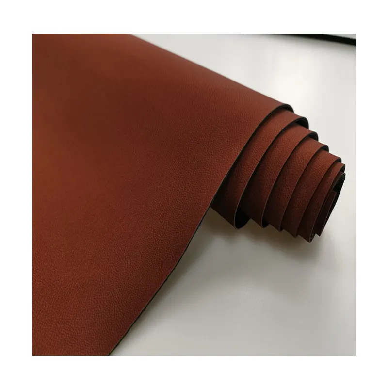フェイクレザースエードマイクロファイバー素材ファブリックPUレザーカーシートカバー用合成皮革