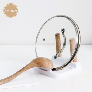 Kitchen Pot <b>Lid</b> <b>Holder</b> While Cooking <b>Pan</b> <b>Lid</b> <b>Holder</b> for Kitchen Counter Pot <b>Lid</b> <b>Holder</b> Kitchen Accessories - Product Image 1