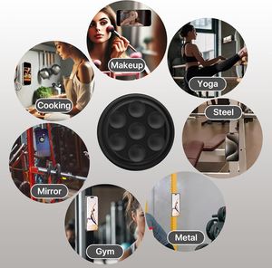 Support de téléphone magnétique à ventouse en silicone souple antidérapant pour téléphone portable, fixation mains libres, ventouse puissante et flexible - Product Image 6