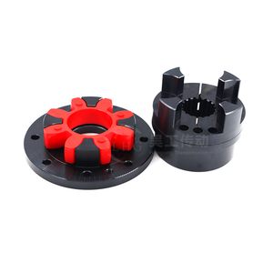 Grosir kopling rahang Rotex Magnet karet baja fleksibel dengan konektor Motor Aloi aluminium lembar Magnet kontrol numerik - Product Image 6