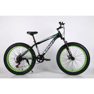 Bicicletta da Neve/Mountain Bike 26 Pollici con Pneumatici Fat, Bici Fat Tire 26*4.0 - 7/21 Velocità, Ideale per Sentieri Innevati - Product Image 3