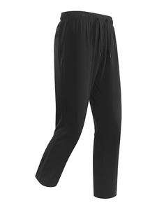 <b>Men's</b> Casual Mid Embroidered Quick-Dry Breathable Long Pants 3-Proof (Water/Wind/Stain) Ice-Cooling Fabric for Outdoor Daily Use - Product Image 3