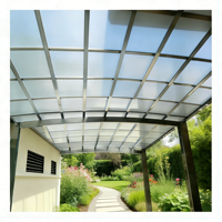Auvent de porte en polycarbonate sur mesure, imperméable, résistant aux UV, abri extérieur pour fenêtre de maison, balcon