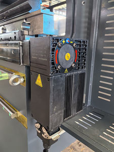 Prensa hidráulica plegadora CNC dobladora proceso de doblado de chapa metálica de 200 toneladas 4 + 1 eje prensa plegadora DA53T controlador - Product Image 6