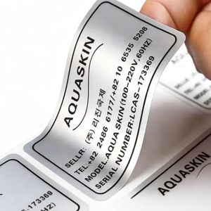 Etiquetas de seguridad personalizadas con impresión UV y símbolos de advertencia para uso industrial - Product Image 3