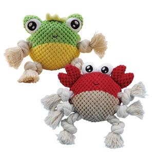 Juguete de peluche de perro único de oso duradero de Venta caliente con cuerda indestructible y elegante - Product Image 1