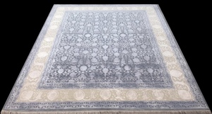 Ensemble de tapis en laine et soie noués à la main - Product Image 6