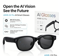 Lunettes Intelligentes IA : Enregistrement HD, Reconnaissance d'Image Avancée, Traduction par Grand Modèle, Monture en Bambou, Verres TAC – Idéales pour les Réunions