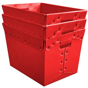 Best Quality Fast Delivery Customized Corrugated PP Plastic Storage Boxes   Bins