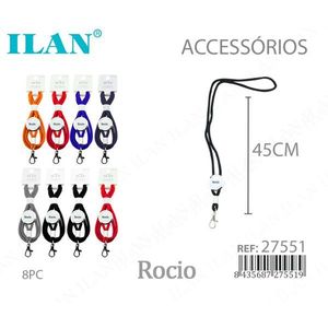 Set di Accessori Ilan Rocio con Cordino da 45Cm, 8 Pezzi - Product Image 1