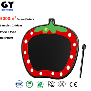 Lavagna per Disegno a Forma <span class=keywords><strong>di</strong></span> Fragola per Bambini: Lavagna Portatile e Cancellabile con Cancellazione con Un Clic, Regalo Giocattolo Lavagna - Product Image 1