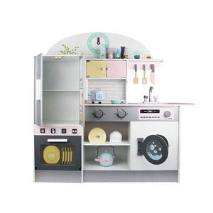 Toysrunner Promotion Exceptionnelle Ensemble de Cuisine pour Enfants en Plastique et Bois ABS Multicolore, Favorisant le Développement de l'Intelligence, 153x105x30cm, Tous Âges - Product Image 2