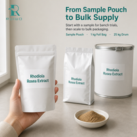 Poudre de racine de Rhodiola Rosea de qualité alimentaire, adaptogène en poudre pour boisson énergétique, boisson fonctionnelle, OEM