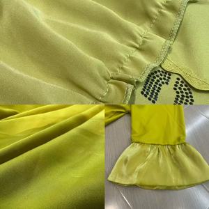 Robes décontractées grande taille pour femmes, coupe ample, manches évasées, longueur genou, respirantes, polyester/coton, couleur bonbon - Product Image 5