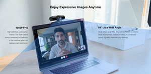 Hitrolink uc300 Máy tính để bàn 1080P HD Webcam với built-in microphone kết nối USB cho hội nghị <span class=keywords><strong>video</strong></span> PC <span class=keywords><strong>web</strong></span> máy ảnh - Product Image 3