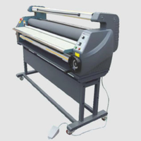 Laminateur à froid et à chaud Easty Premium, électrique, à rouleaux, avec levage assisté par chaleur, pour films vinyles grand format, 1600 mm, modèle BU-1600