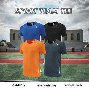 Biểu Tượng Tùy Chỉnh In Phản Quang Thoáng Khí Nhanh Chóng Khô Người Đàn Ông Của Thể Thao Đội Quần Short 100% Polyester Dệt Kim Trống Phong Cách - Product Image 2