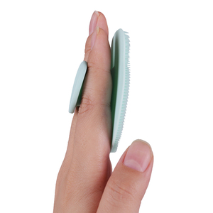 Brosse nettoyante faciale en silicone souple en forme de gourde, étanche, pour exfoliation, brosses de bain pour bébé, brosse de lavage du visage - Product Image 6