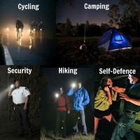 Lampe latérale COB 4 perles Torche de camping haute puissance rechargeable Lanterne à main portable Lampe torche flash LED Lampes de poche