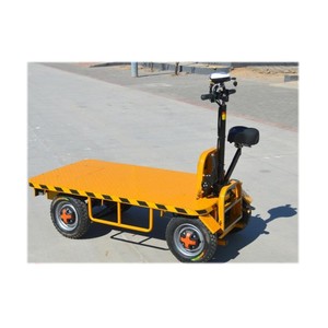 Hydraulic Mobile Lifting Platform Small Electric Flatbed Cart Vehicle Cargo Chariots <b>Transport</b> Machine - Product Image 6