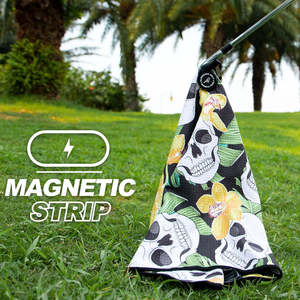 Serviette de golf magnétique en microfibre à forte adhérence pour chariots de golf ou clubs – Offre spéciale - Product Image 4