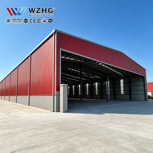 Almacén de Estructura de Acero y Nave para Equipos con Dimensiones Personalizadas, Opciones de Vigas y Columnas en Sección H, Opciones de Estructura Galvanizada - Product Image 1