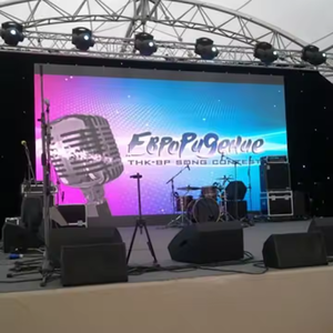 Pantalla LED de aluminio fundido a presión de alto brillo, pantalla de película portátil, cabina de DJ, cartelera, fondo de escenario de evento <span class=keywords><strong>HD</strong></span> con clasificación IP65 - Product Image 3