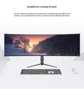 49-inch 5K 144Hz cong IPS <span class=keywords><strong>LCD</strong></span> máy tính để bàn Màn hình HDR Tính năng dp giao diện 32:9 tỉ lệ cho chơi game giải trí văn phòng sử dụng - Product Image 5