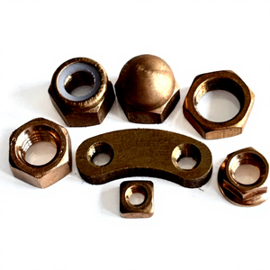 Yushung <span class=keywords><strong>Bronze</strong></span> Marine Grade C65100 Siliziumbronze Maschinenschrauben Sechskantmuttern 6g bis <span class=keywords><strong>3</strong></span>/8 Zoll - Product Image 4