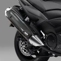 Protection des tuyaux d'échappement de moto en fibre de carbone pour YAMAHA Tmax 530 2015-2016