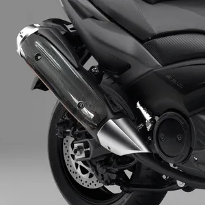 Protection des tuyaux d'échappement de moto en fibre de carbone pour YAMAHA <span class=keywords><strong>Tmax</strong></span> 530 2015-2016 - Product Image 6