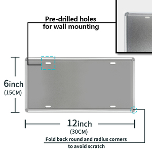 <span class=keywords><strong>Plaque</strong></span> d'<span class=keywords><strong>immatriculation</strong></span> vintage des États-Unis en métal, Arizona, <span class=keywords><strong>Texas</strong></span>, Floride, Hawaï, rétro, décoration murale de garage, bar, collection d'art, cave d'homme - Product Image 5