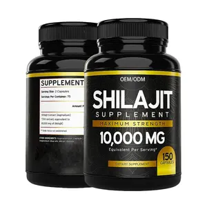 純粋なヒマラヤ有機純粋なShilajit樹脂Shilajitカプセル中国工場供給