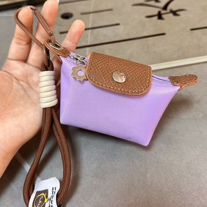Nouveau Sac Pochette en Nylon Imperméable, Pendentif pour Sac, Étui pour Écouteurs, Rouge à Lèvres, Monnaie, Porte-Cartes, Porte-clés, Pochette à Lanière, Breloque de Sac - Product Image 3
