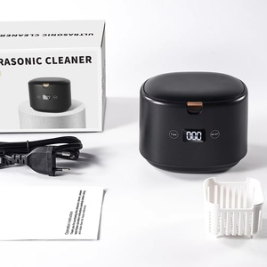 Nettoyeur ultrasonique portable 25W pour prothèses dentaires, bijoux, gouttières, protège-dents, têtes de brosse à dents - Product Image 1