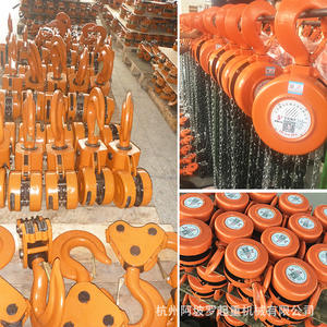 Paranco a catena KAWASAKI da 1 tonnellata, 5m, nuovo, per sollevamento, con puleggia in metallo, per produttori e fornitori di paranchi - Product Image 4