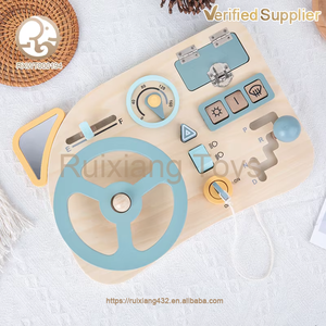Gioco Sensoriale Montessori in Legno con Volante per Bambini 5-7 Anni Unisex, Giocattolo Educativo per Abilità Motorie Fini - Product Image 5