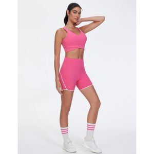 Shorts Deportivos de Cintura Alta para Mujer FOXA, Elásticos, Transpirables, con Corte Delfín, para Correr, Yoga y Descanso - Product Image 6