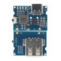 ZOPRO 5V2A/2.4A Charge/décharge Module de charge de batterie au Lithium carte abaisseur type-c entrée/sortie normalement ouverte
