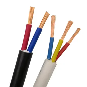 Câble industriel QianHao 1.5mm 2.5mm isolation en PVC et gaine SWA blindé câble NCYY-cc