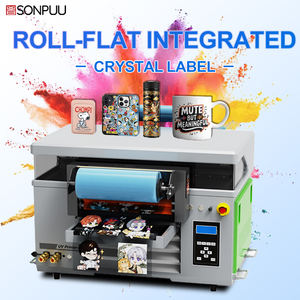 เครื่องพิมพ์อิงค์เจ็ทยูวีดิจิทัล DTF 4060สำหรับขวดโทรศัพท์เสื้อยืดหน้ากากสัตว์เลี้ยงพิมพ์ลายได้ตามต้องการ - Product Image 3