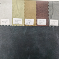 Fabricant chinois de tissu en similicuir PU fin tricoté 150GSM, anti-moisissure, résistant à l'abrasion, pour manteaux et vestes