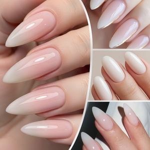 BORN PRETTY PRO 15ml Smalto Gel per Unghie Senza Residui, Top Coat Bianco Latte, OEM Naturale Non Ingiallente - Product Image 5
