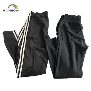 Pantalons de sport d'hiver mixtes en coton de qualité A pour adultes, vêtements d'<span class=keywords><strong>occasion</strong></span> en balle, pantalons usagés pour friperie - Product Image 6