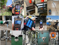 Detektor Gas Mini 4-in-1 (O2 LEL H2S CO) Kelas Industri TOPSTAR TP400, Plastik ABS, Alarm Suara/Cahaya/Getaran, Garansi 1 Tahun